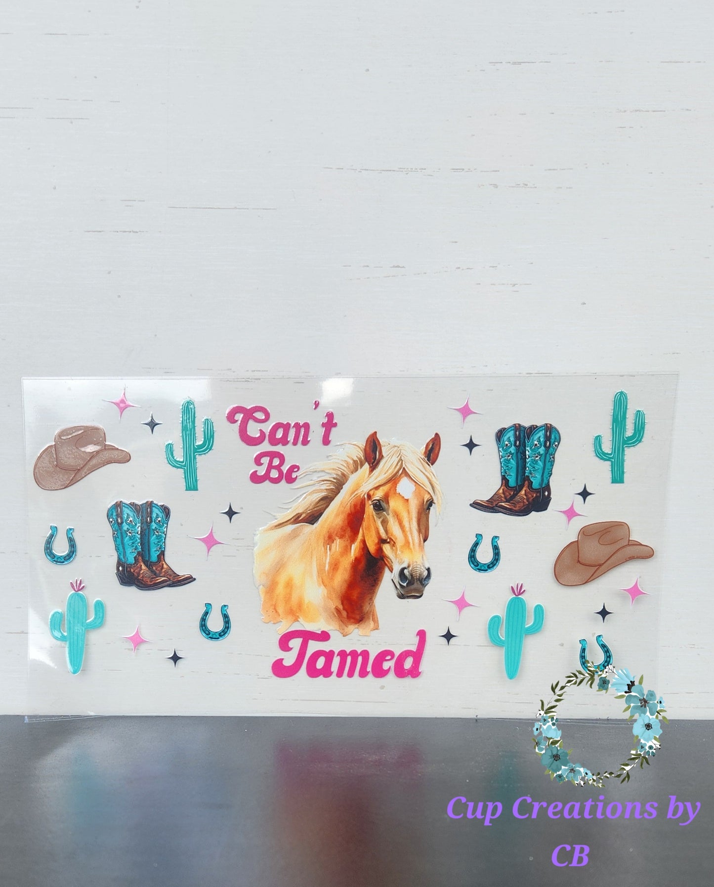 Cant Be Tamed Pink