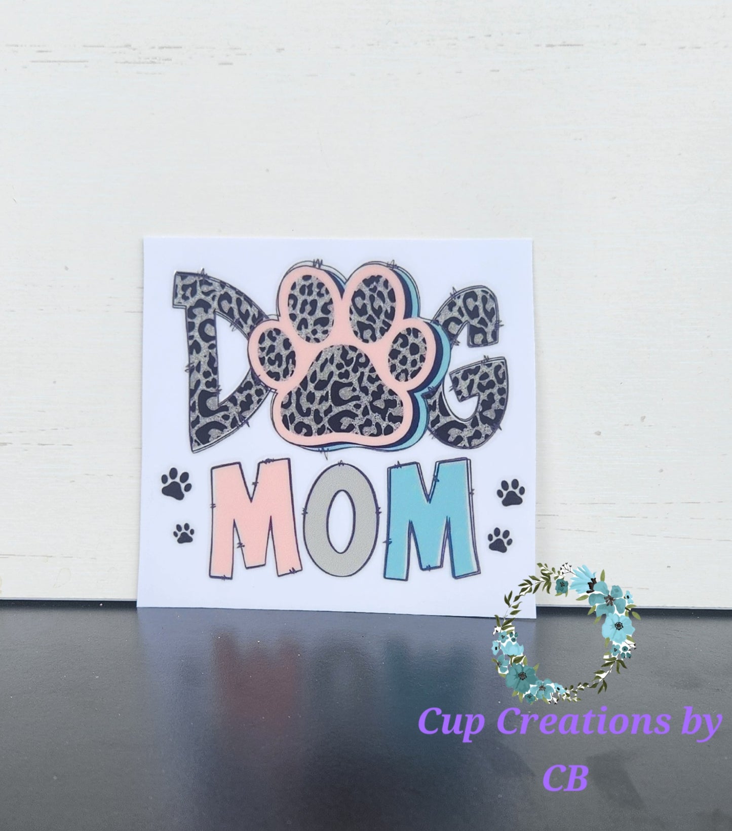 Dog Mom Cheetah Print