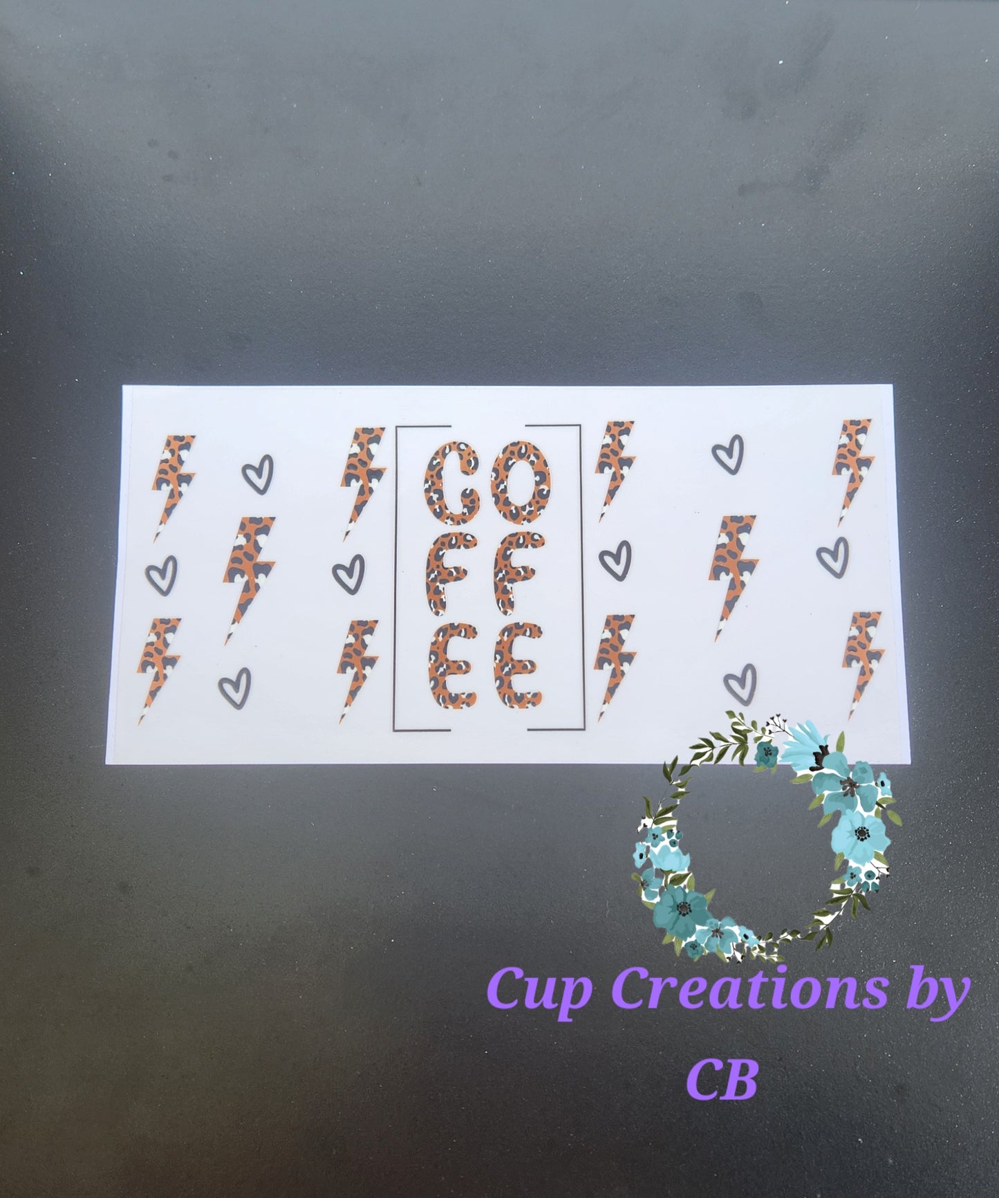 Coffee Lightening Bolts
