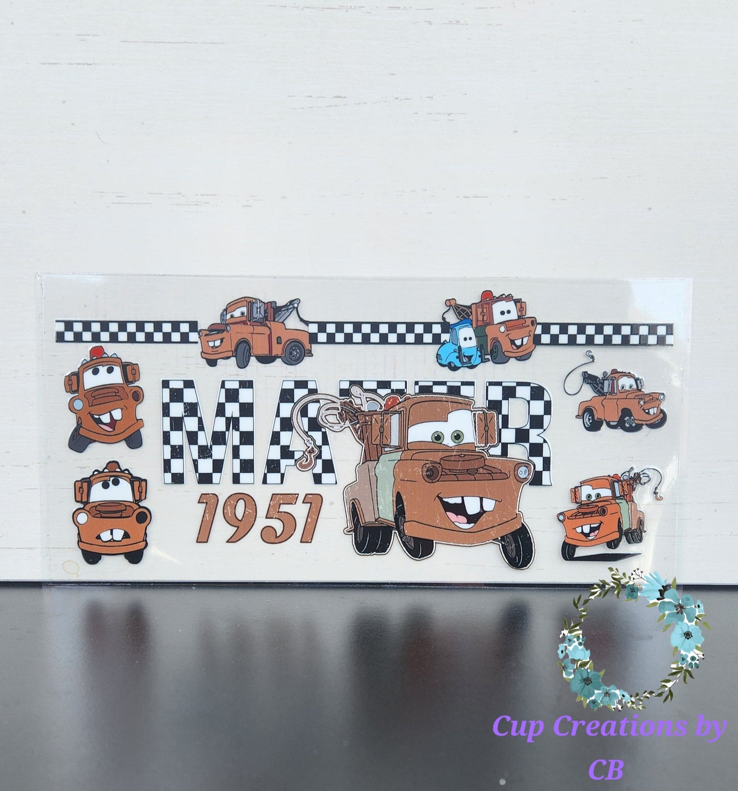 Brown Tow Truck