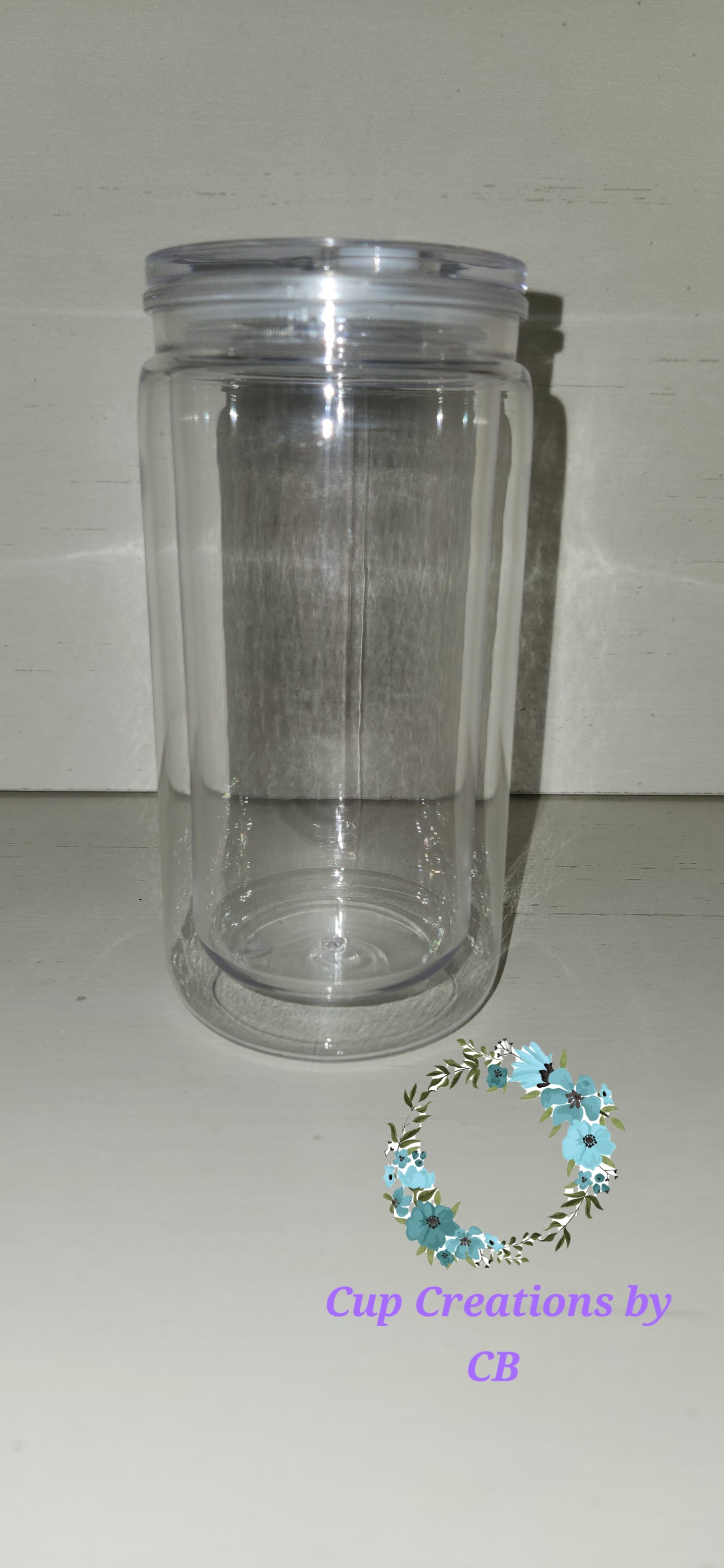 16oz Acrylic Can