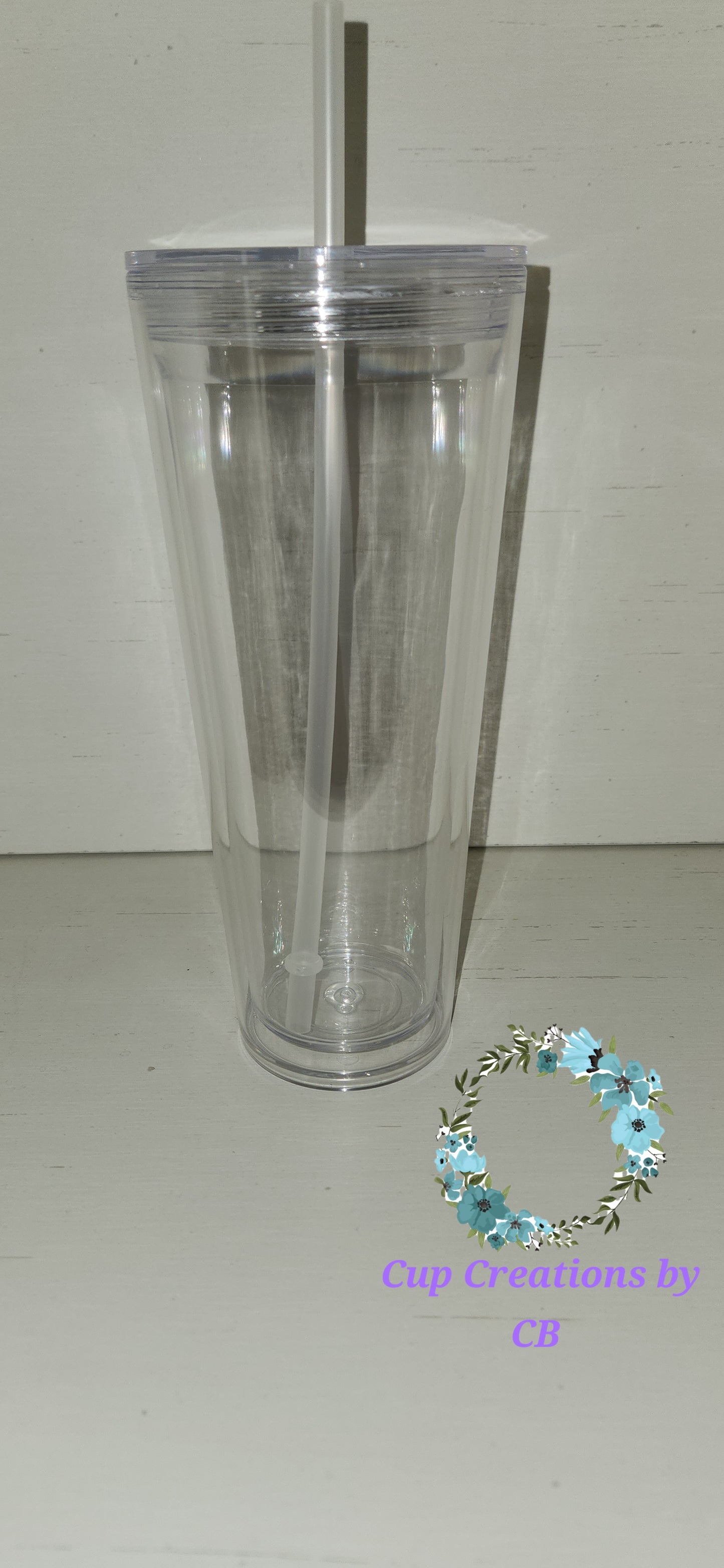 24oz Acrylic Funnel Tumbler