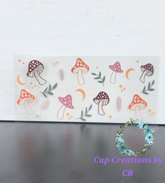 Mushrooms and Crystals