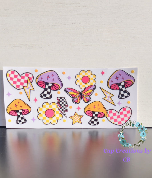 Retro Mushrooms