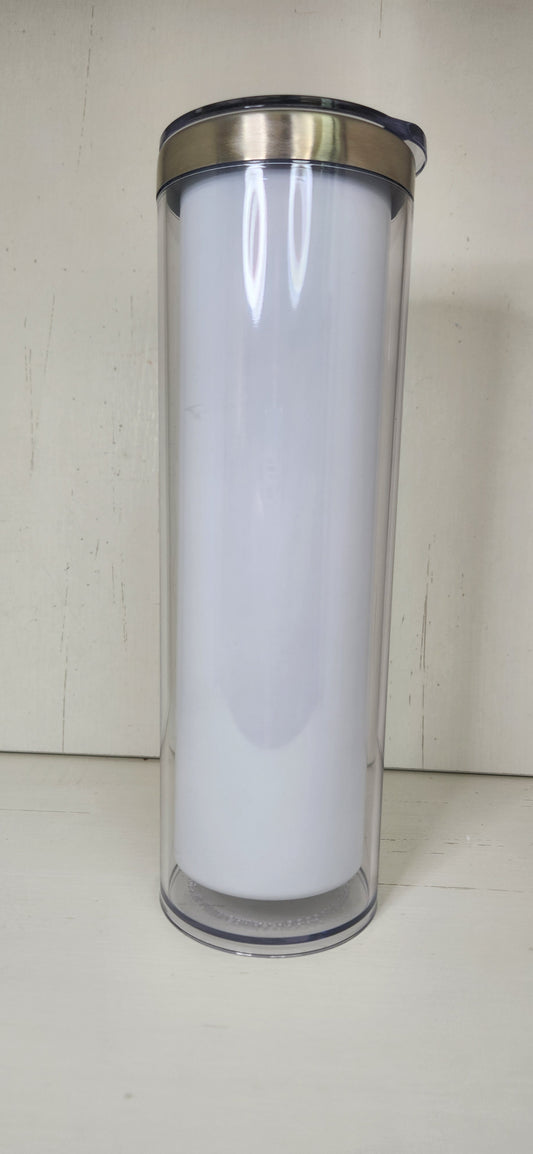20oz Skinny Stainless Steel